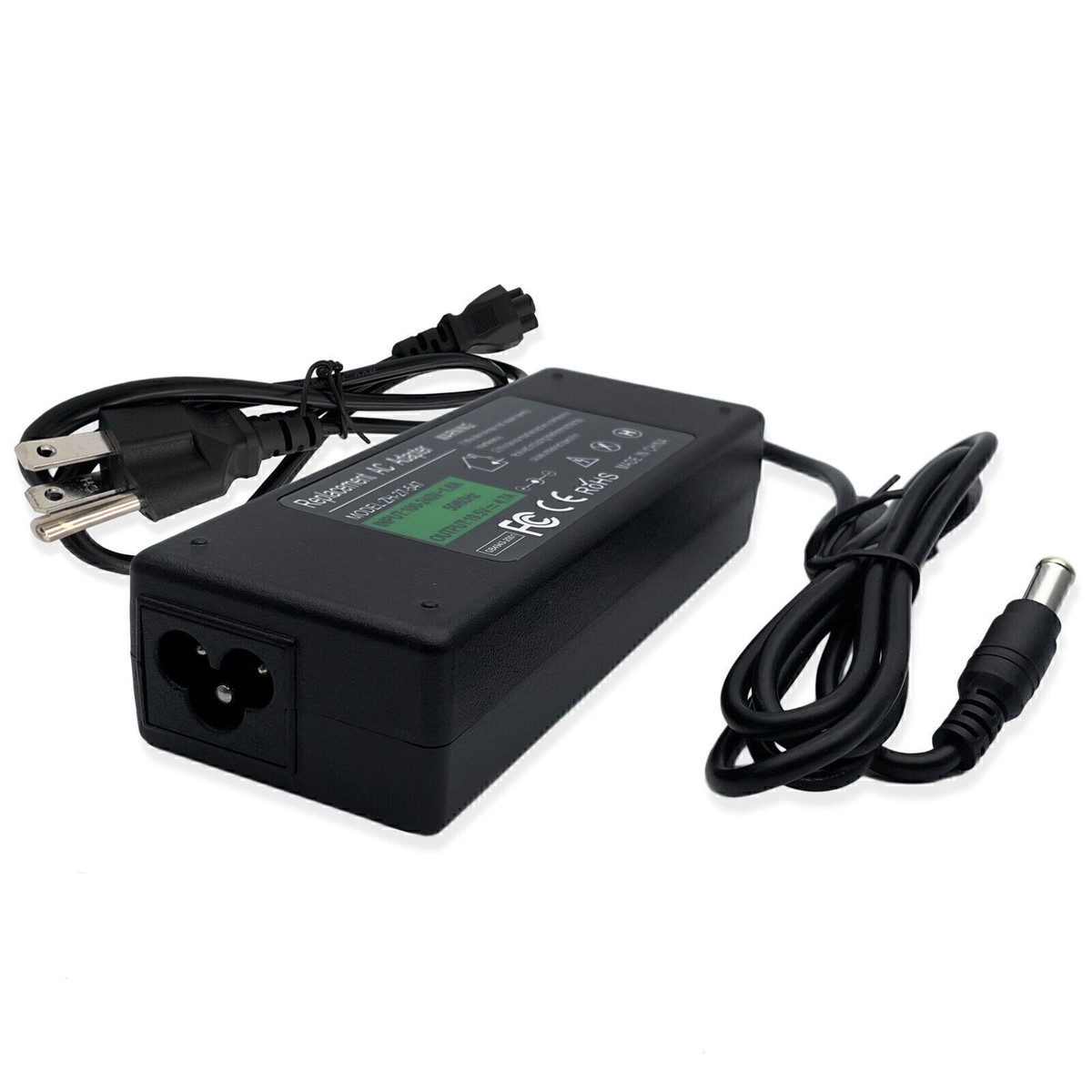 AC Adapter For LG 27GN650-B 32GN650-B 24GN650 27MP40W-B Monitor