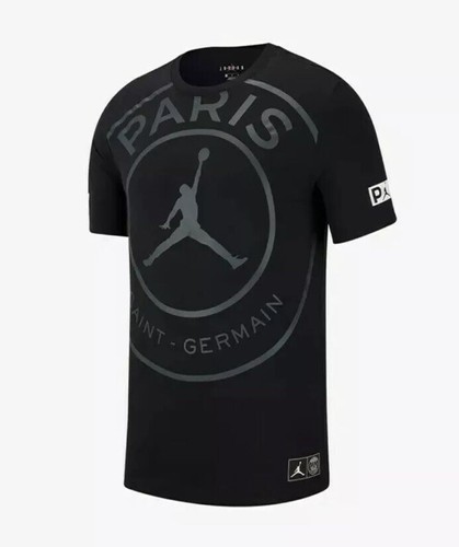 100% Authentic Nike Air Jordan x PSG Logo Tee BQ8384-010 Men Size Small |  eBay