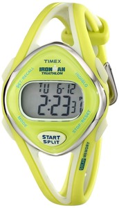 Timex-T5K656-Women-039-s-Ironman-Sleek-50-Lap-Resin-Watch-Alarm-Indiglo-Chrono