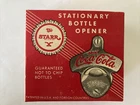 Starr “X” Coca-Cola Stationary Bottle Opener Original Unopened Box New Vintage