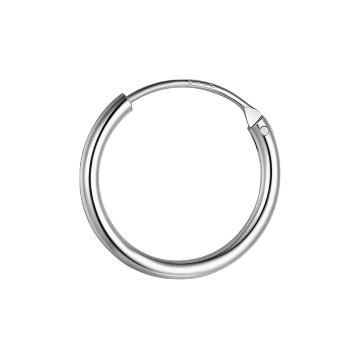 Pure 92.5 Sterling Silver Simple Stylish Nose Ring For Girls Womens