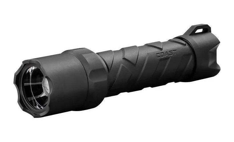 Lampe Torche LED Coast G70 1200 Lumens - 6 Piles AA, Noire