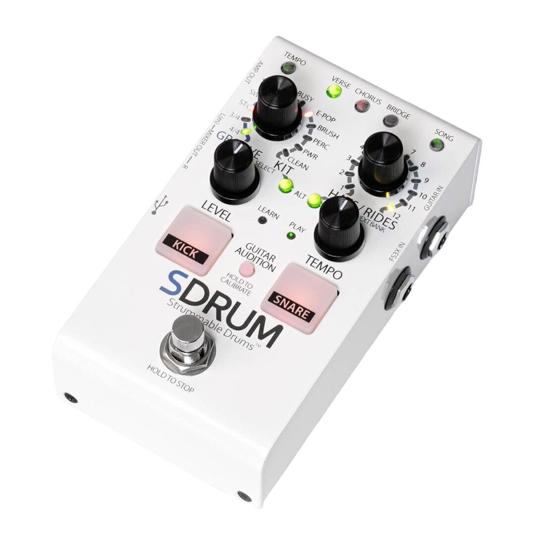 【値下】Digitech デジテック SDRUM スドラム エフェクター DigiTech SDRUM Multi Effect Automatic Drum Machine Pedal for