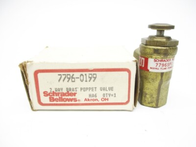 Valvola Manuale Parker 7796-0199 (7796-SP1) - Per Aria E Olio, Nuova Con Lievi Segni Di Magazzino