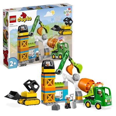 LEGO DUPLO Town: Baustelle mit Baufahrzeugen (10990)
