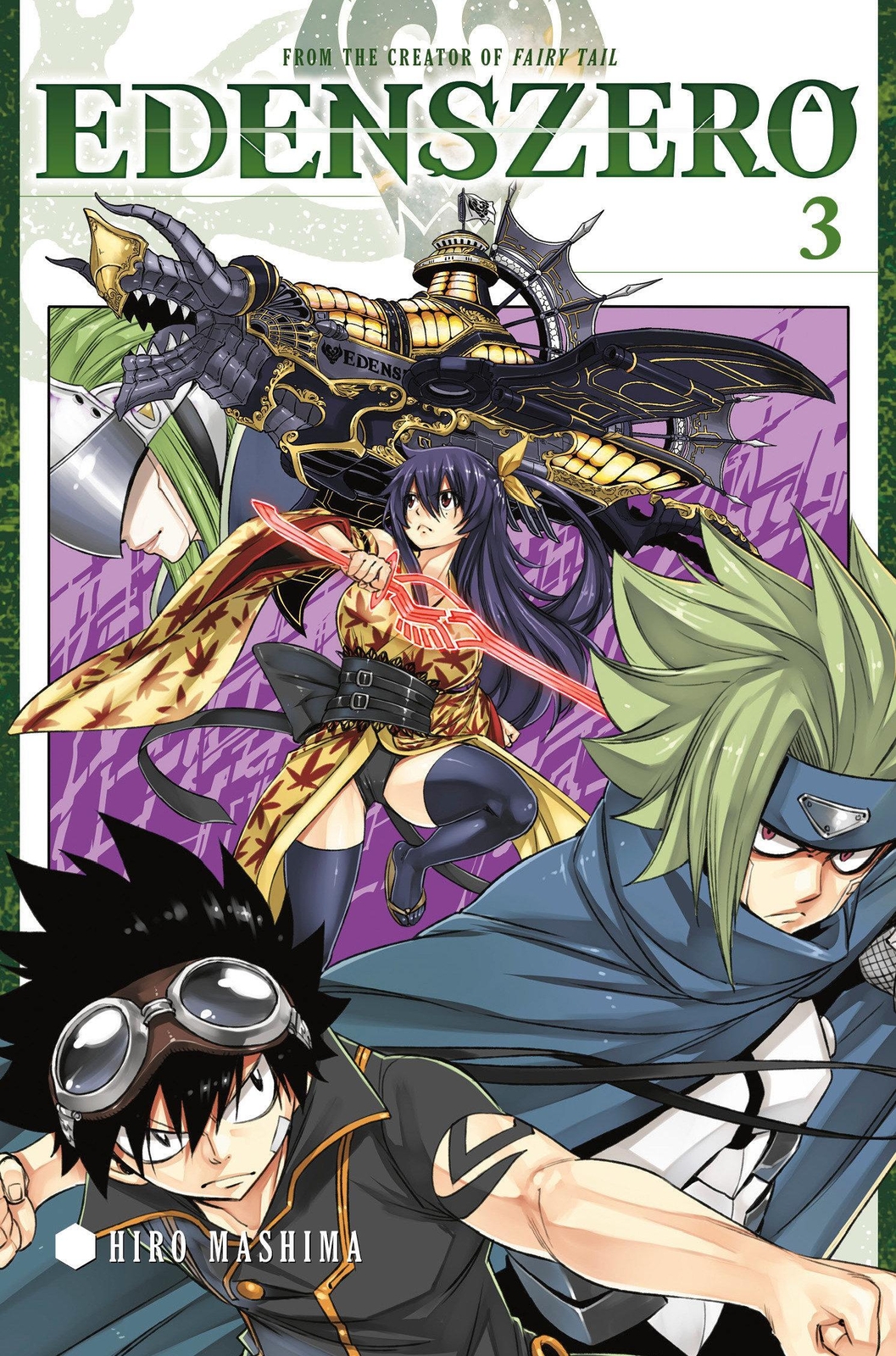 Thumbnail - Hiro Mashima | Edens Zero 3 | Taschenbuch | Englisch (2019) | Ean