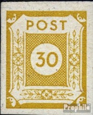 Sowjetische Zone (All.Bes.) 55 gestempelt 1945 Ziffernserie