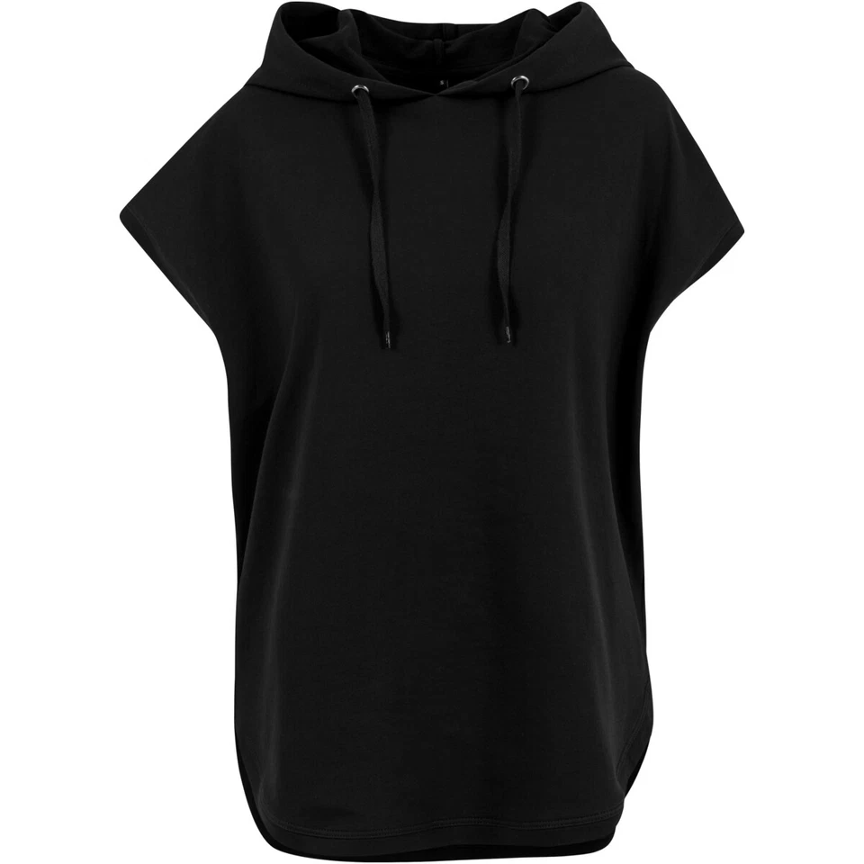 Costruire Your Marca Ladies senza Maniche Felpa Pullover Cappuccio Donna - Immagine 3 di 4