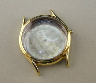 EN 3 near NOS  ENICAR Watch Swiss  Gehäuse/Case   vergoldet