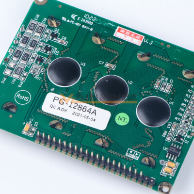 one For POWERTIP PG-12864A LCD Screen Panel