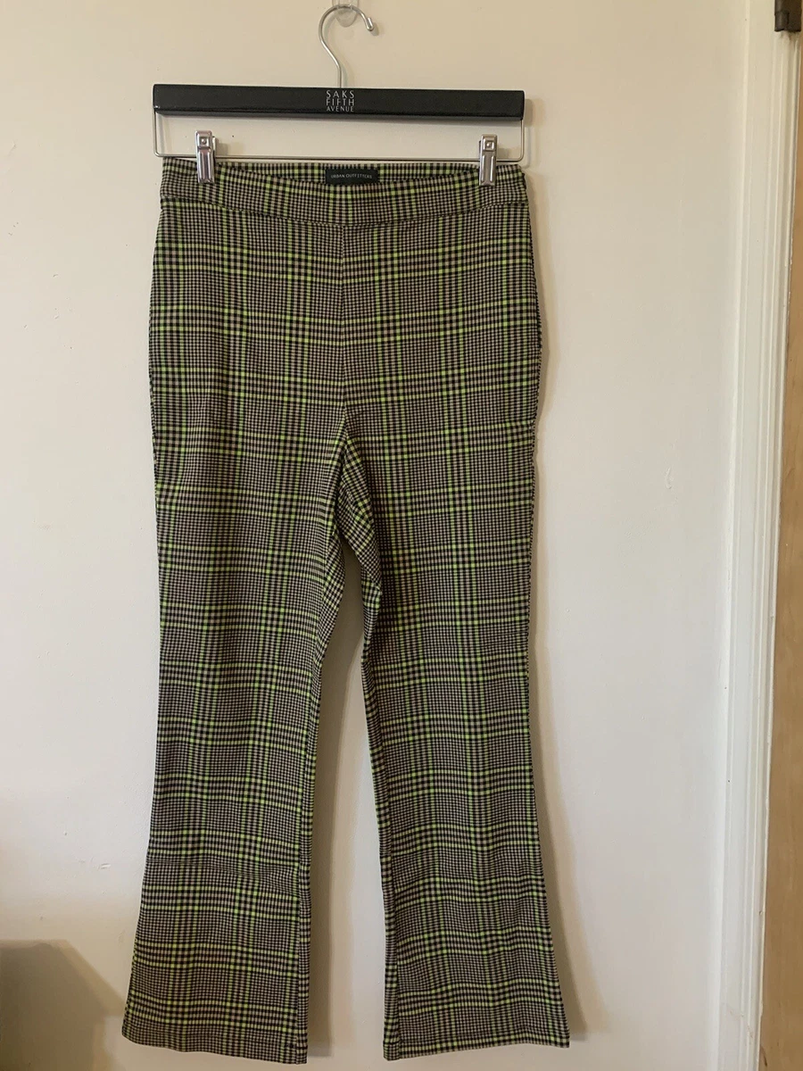 Lola plaid hotsell kick flare pant