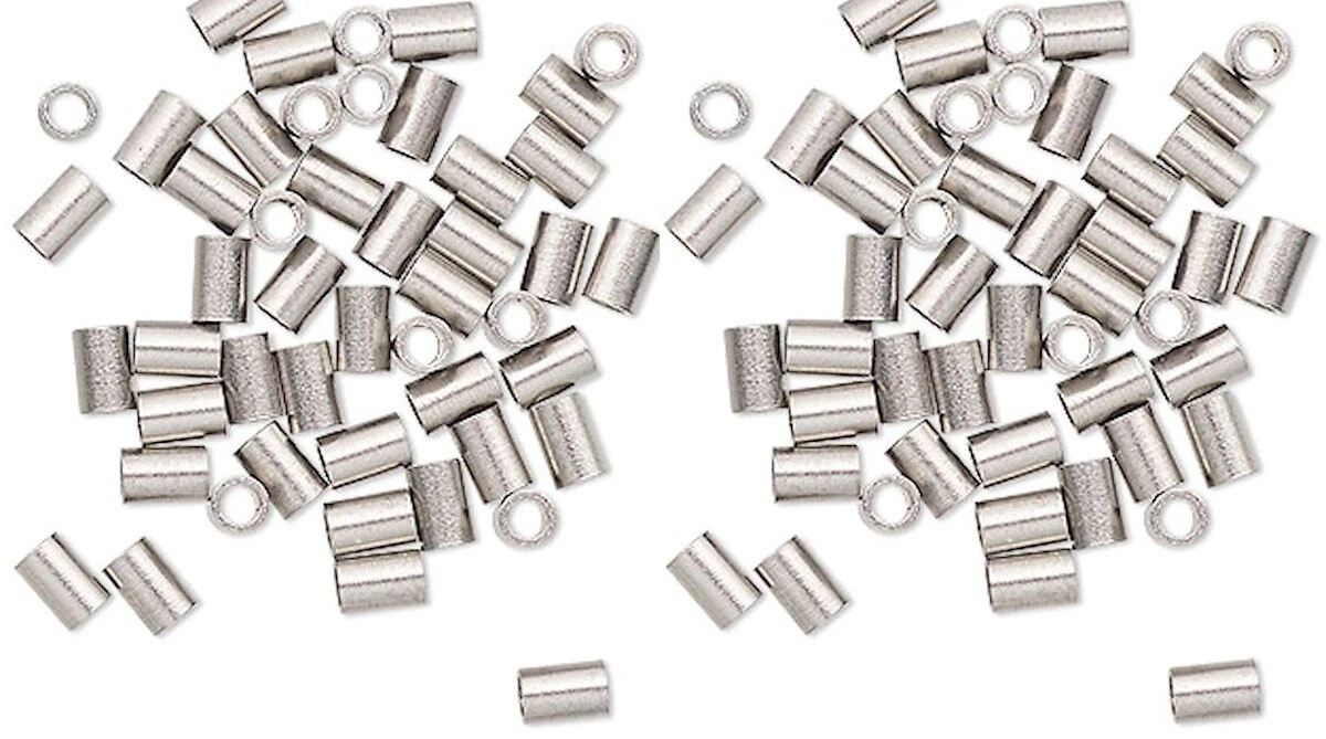 Crimp beads for fishing deals line