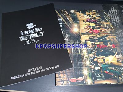 Girls' Generation The Boys Repackage Album CD DVD Great Japan Ver