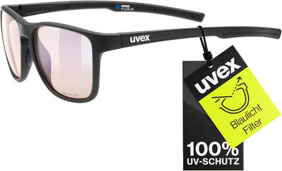 Uvex Lvl up BLUE CV - Gaming Brille Für Damen Und Herren - Mit Blaulichtfilter -