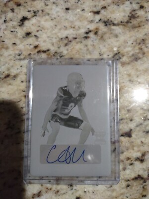 2023 Leaf Trinity Football Cam Smith 1/1 Printing Plate. 