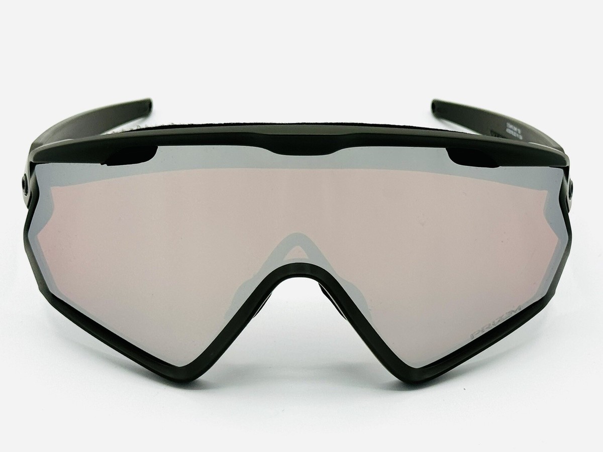 NEW OAKLEY WIND JACKET 2.0 SUNGLASSES MATTE OLIVE - PRIZM SNOW