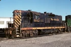 DRGW 5942 GP-9 DENVER CO (RIO GRANDE) ORIGINAL SLIDE 09-30-90 T16-4