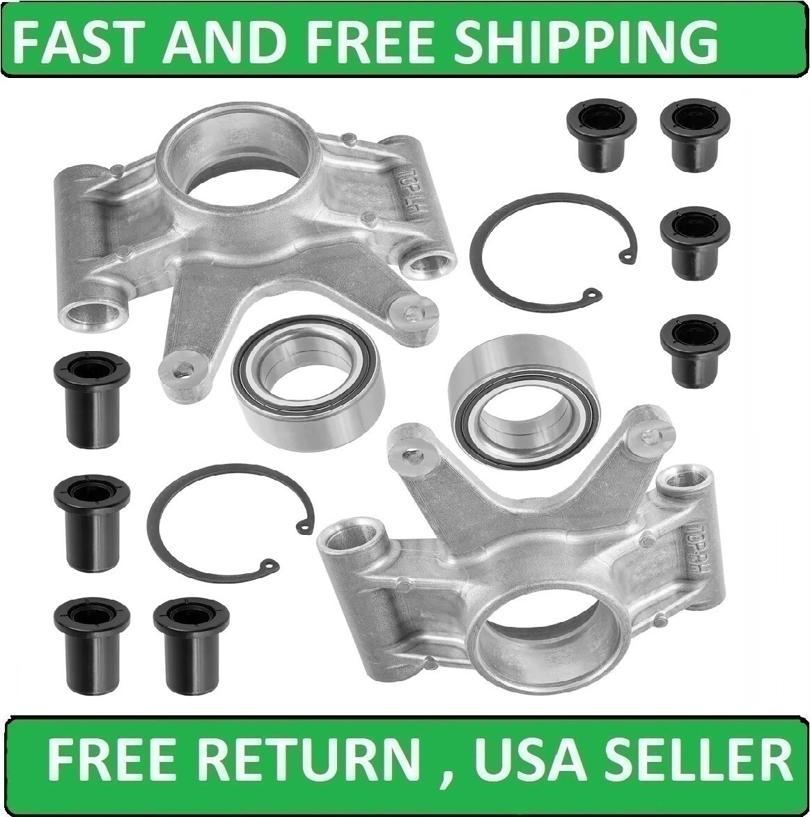 New Rear Left Right Knuckle w/ Bearing Bushings for Polaris