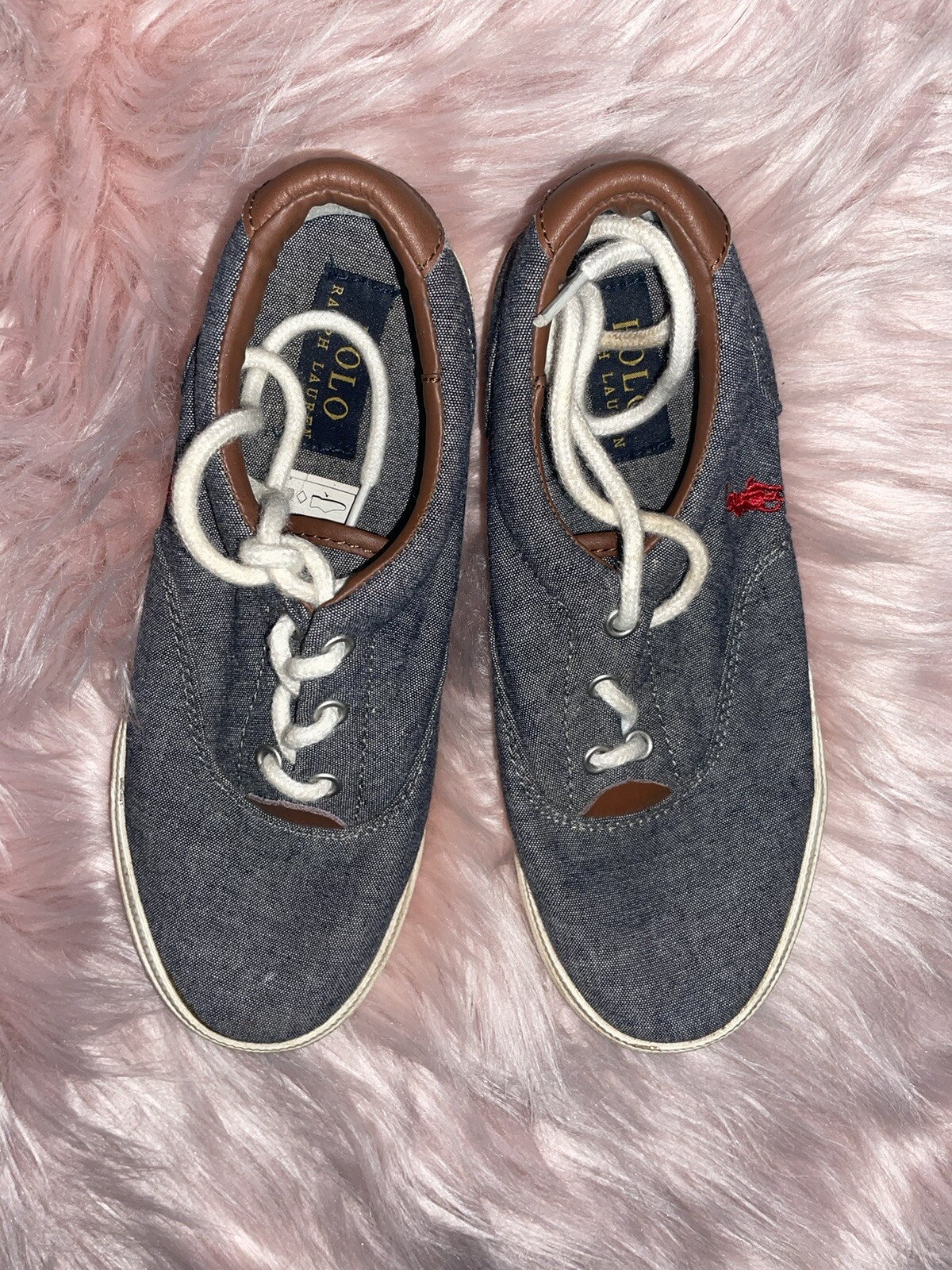 Sneakers Ralph Lauren shoes grey size 2 boy’s-image