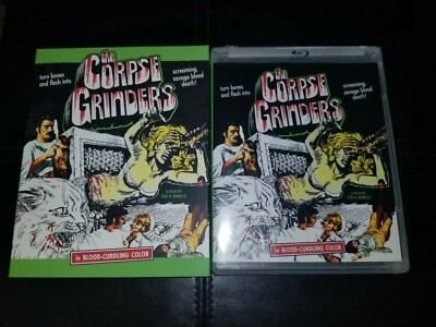 The Corpse Grinders Blu-ray w Slipcover Vinegar Syndrome  NEW
