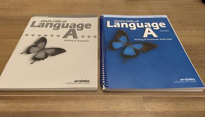 Abeka God's Gift Of Language A - Teacher Quiz/Test & Answer Keys Third Edition