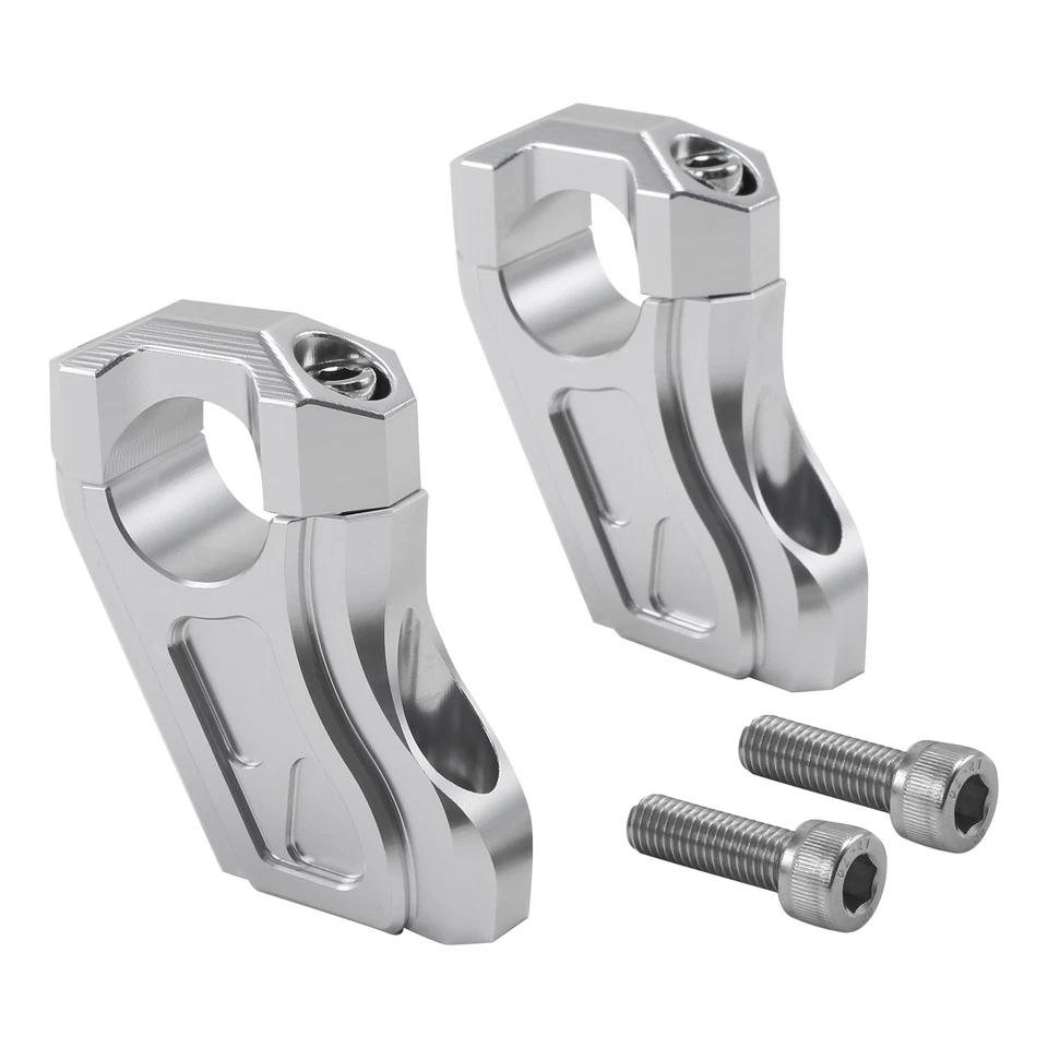 Abrazaderas de montaje elevadoras de manillar aptas para BMW R Nine T 2014-2020 Urban GS 2017-2020 Foto 2 de 4