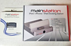 iPod iPad iPhone docking station + bluetooth receiver Apple 30 pin connector New