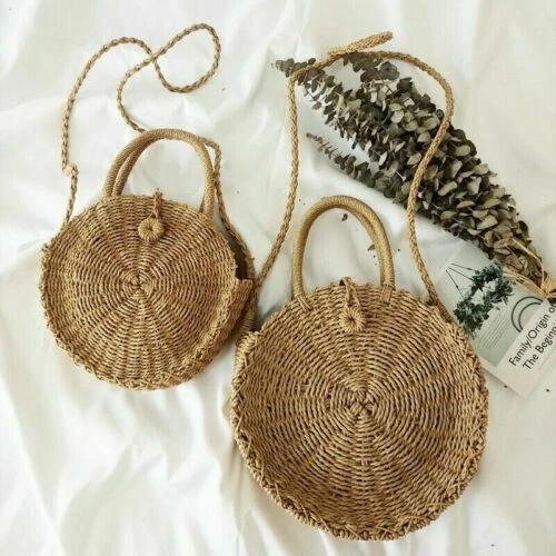 Tote Small Bags & for Straw Exterior Women
