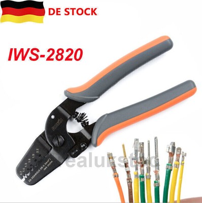 IWS-2820M Crimp Zangen für JAM Molex Tyco Terminal und Steck Verbinder Mult DE