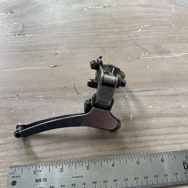 Suntour Front Derailleur Clamp On 28.6 Bottom Pull,  Double Vintage 