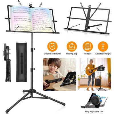 Notenständer Musikständer Notenablage Notenpult Metallnotenständer klappbar Gift