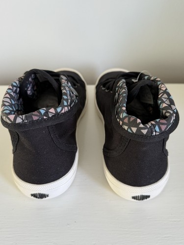 Palladium Aventure Black Canvas Casual Sneakers Women’s Size 7 New - Picture 9 of 13