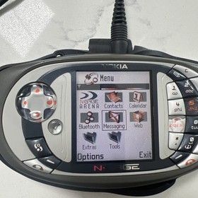 Nokia N-Gage - Unlocked Full Working 3.4 MB with 7 Games, SonicN ,splinter cell