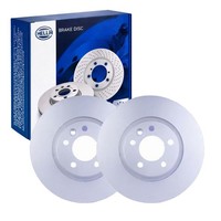 2X Hella Bremsscheiben 333Mm Vorne Passend FüR VW California Multivan TRA