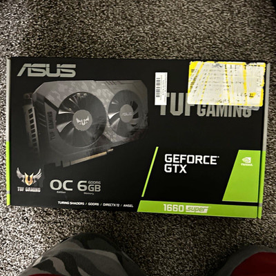 ASUS NVIDIA GeForce GTX 1660 Super OC Edition 6GB GDDR6 DirectX 12