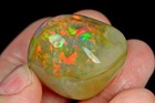 59Ct Orange Brown Opal Nugget Specimen Carved Facet Rough YWPT2412 — photo 2
