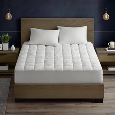 Intelligent Design Full Dream Puff Overfilled Down Alternative Mattress Pad