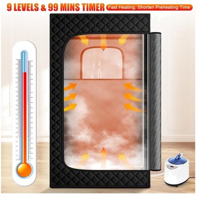 Upgraded Relaxation Sauna with Remote Control