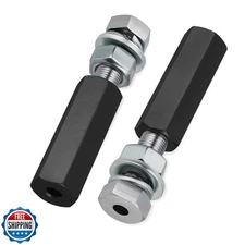 M MATI 2Pcs Quick Release Flag Pole Holder Black Hold 1/4'' Flag Poles for AT