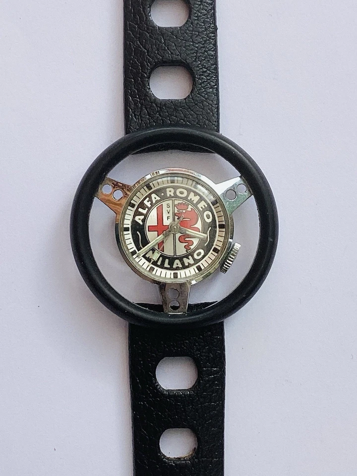 montre Alfa Romeo Watch Collector Vintage 70 Mille Miglia Rallye Racing Volant - Photo 4/4
