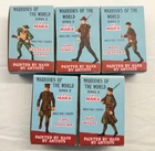 Lot 5 Marx Warriors of the World Series 2 WORLD WAR I SOLDIER Box & Cards