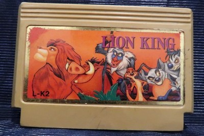 Lion King 8 bit - Famiclone Pegasus cartridge Famicom 60 pin Nes Game Dendy 90s