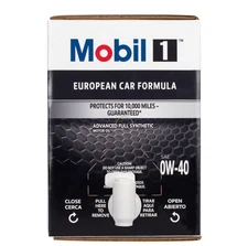 Mobil 1 FS European Car Formula Full Synthetic Motor Oil 0W-40, 12 Quart