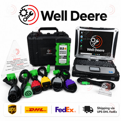 New2026 JPRO DLA+ 2.0 software version Diesel Heavy Duty Truck tool cf-19 laptop