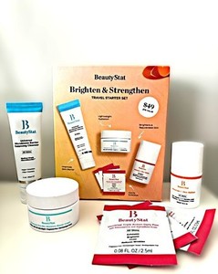 BeautyStat Brighten &Strengthen Travel Starter Set $49 Retail