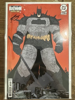 Absolute Batman Ark-M Special #1 Rossmo Variant SIGNED BY Joshua Hixson w/COA