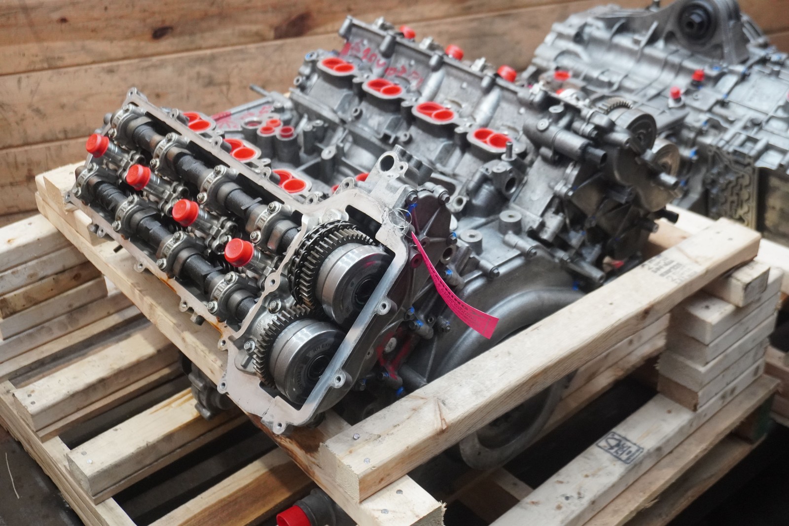 3.8l Twin Turbo V8 Engine Motor Long Block Assembly OEM M838t Mclaren 650s 2015