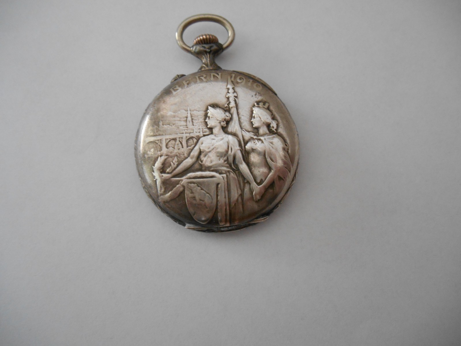 WATCH SILVER 1910 PARTS LONGINES FACE ANTIQUE IS OR ,900 SCRAP POCKET BERN COIN - vintagewatches.pk