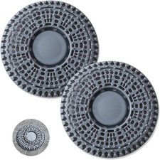Shower Drain Hair Catcher, 2 Pack Premium Silicone Drain Protector  Shower Drai