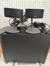 Bose CineMate GS Series II Digital Home Theater 2.1 Speaker System No Remote